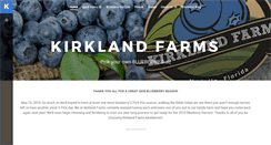 Desktop Screenshot of kirklandfarms.net